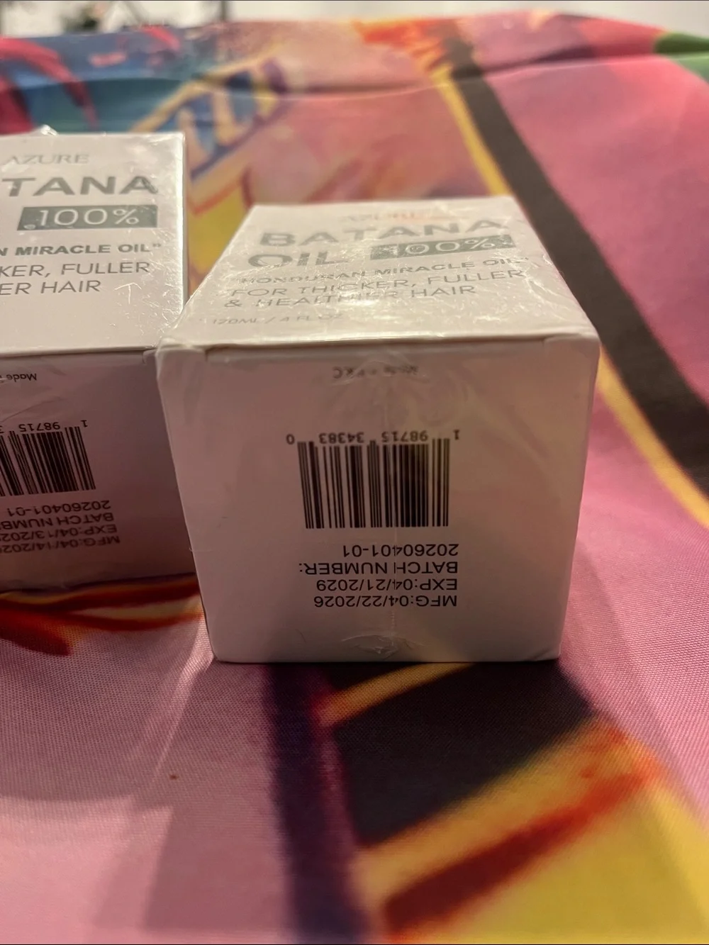 Azure batana oil